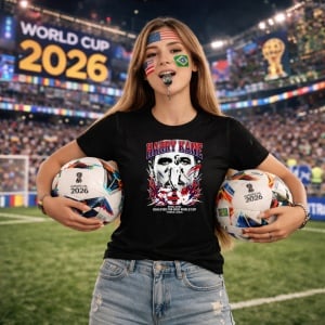 Tricou Harry Kane England World Cup Fifa 2026, din bumbac 100%, tricou negru, Copii | Dama | Barbat - Img 9