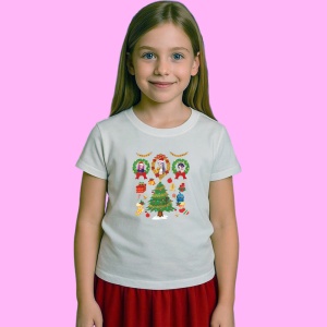 Tricou Huntrix K Pop Hunters Demon Decoratiuni Brad Si Personaje Festive, din bumbac 100%, tricou alb, Copii | Dama | Barbat