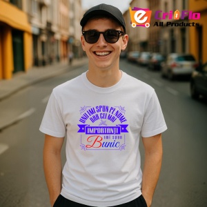 Tricou imi spun pe nume dar cei mai importanti imi spun bunica mesaj familial 2, Copii | Dama | Barbat - Img 5