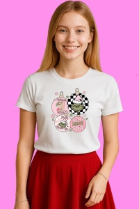 Tricou In My Grinch Era Ornaments Pink, din bumbac 100%, tricou alb, Copii | Dama | Barbat