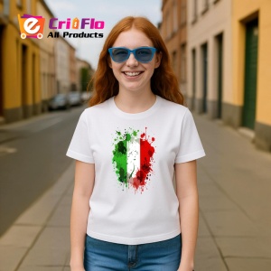 Tricou Italy Steag Splash Art, Copii | Dama | Barbat - Img 10