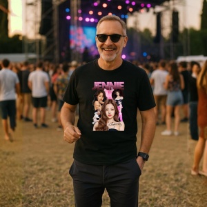Tricou Jessie J - Golden Theme, muzica Hip-Hop / Rap, Dama | Barbat | Copii, Culoare Negru - Img 9