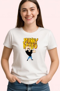 Tricou johnny bravo baiatul cu muschi blond plin de incredere, Copii | Dama | Barbat - Img 4
