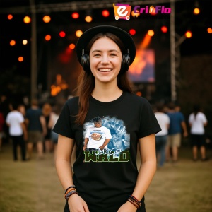 Tricou Juice WRLD - White Style, muzica Hip-Hop / Rap (Will Smith), Dama | Barbat | Copii, Culoare Negru - Img 5
