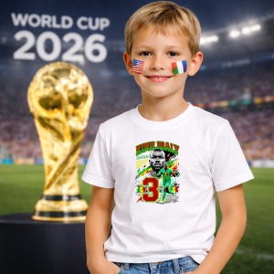 Tricou Kalidou Koulibaly Senegal World Cup Fifa 2026, din bumbac 100%, tricou alb, Copii | Dama | Barbat - Img 5