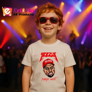 Tricou Kanye West - Yeezus Red Cap, muzica Alternative / Electropop / Rap Rock, Dama | Barbat | Copii - Img 10