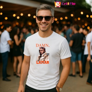 Tricou Kendrick Lamar - DAMN., muzica POP, Dama | Barbat | Copii - Img 3