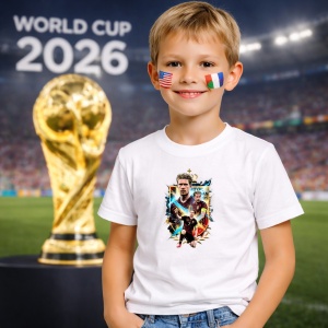 Tricou Kevin De Bruyne Belgium World Cup Fifa 2026 V3, din bumbac 100%, tricou alb, Copii | Dama | Barbat - Img 5