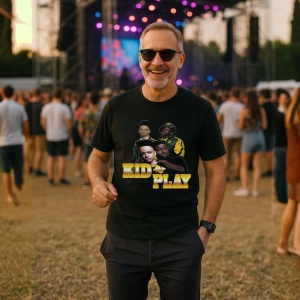 Tricou Kid 'n Play, muzica POP, Dama | Barbat | Copii, Culoare Negru - Img 9