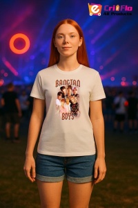 Tricou KPOP dama cu trupa formatia BANCATAN BOYS , music Coreean 145