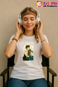 Tricou KPOP dama cu trupa formatia G-DRAGON , music Coreean 211 - Img 8