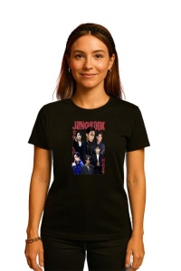 Tricou KPOP dama cu trupa formatia JUNGKOOK 5 , music Coreean 244
