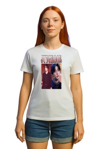 Tricou KPOP dama cu trupa formatia JUNGKOOK 7 , music Coreean 246 - Img 3