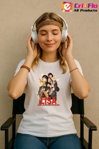 Tricou KPOP dama cu trupa formatia LISA 9 , music Coreean 262 - Img 8