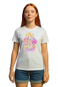 Tricou KPOP dama cu trupa formatia LISA BLACK PINK , music Coreean 263 - Img 3