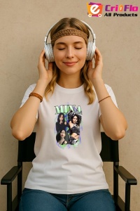 Tricou KPOP dama cu trupa formatia MINA , music Coreean 268 - Img 7
