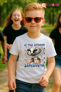 Tricou La Vaca Saturno Saturnita 3 ** Tralalero Tralala Copii | Dama | Barbat - Img 5