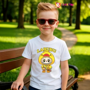 Tricou Labubu costum ratoi, Unisex Dama si Barbat | Copii - Img 5