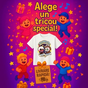 Tricou Labubu monster duminica, Unisex Dama si Barbat | Copii - Img 6