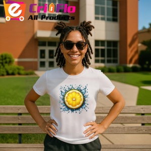 Tricou Lamaie galbena si stropi de energie, Fructe, Copii | Dama - Img 11