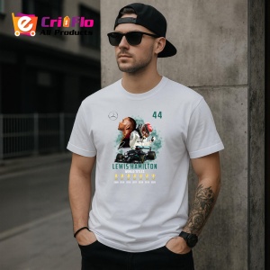 Tricou Lewis Hamilton Colaj Masina Trofee Mercedes Formula 1, Copii | Dama | Barbat - Img 5