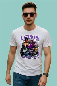 Tricou Lewis Hamilton Formula 1, Copii | Dama | Barbat - Img 2