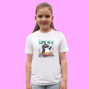 Tricou Life Is A Playlist Pinguin Casti, Copii | Dama | Barbat - Img 3