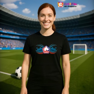 Tricou Lille LOSC Franta - Copii | Dama | Barbat - Img 12
