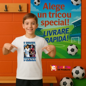 Tricou Lionel Messi Argentina Barcelona Campion - Copii | Dama | Barbat - Img 6