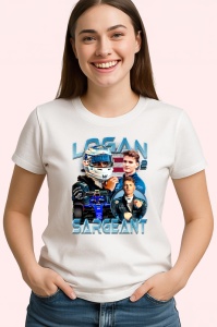 Tricou Logan Sargeant Formula 1, Copii | Dama | Barbat - Img 4