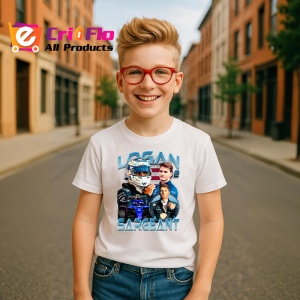 Tricou Logan Sargeant Formula 1, Copii | Dama | Barbat - Img 7