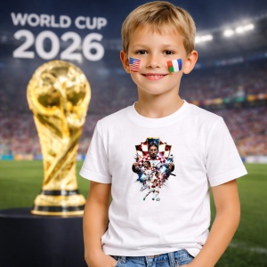 Tricou Luka Modric Croatia World Cup Fifa 2026 V2, din bumbac 100%, tricou alb, Copii | Dama | Barbat - Img 5