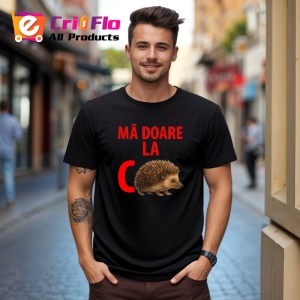 Tricou Ma Doare la C Arici, Copii | Dama | Barbat , tricou negru - Img 10