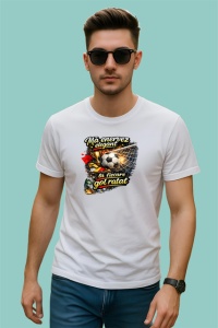 Tricou Ma Enervez Elegant La Fiecare Gol Ratat Fotbal, din bumbac 100% , tricou alb pentru Copii | Dama | Barbat