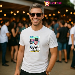Tricou Mac Miller - Tricou alb, fundal colorat, muzica Not Applicable, Dama | Barbat | Copii - Img 4