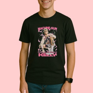Tricou Machine Gun Kelly, muzica Rap, Dama | Barbat | Copii, Culoare Negru - Img 3