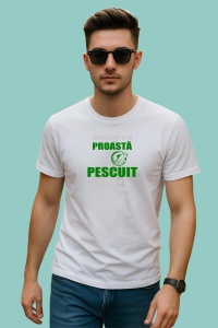 Tricou Mai Bine O Zi Proasta De Pescuit Decat O Zi Buna De Munca, din bumbac 100%, tricou alb, Dama | Barbat