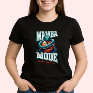 Tricou Mamba Mode Negru, Copii | Dama | Barbat - Img 3