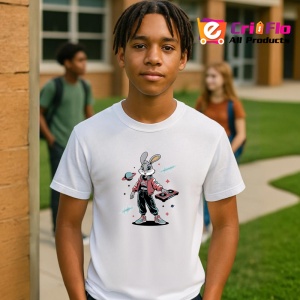 Tricou Marvin the Martian colorat in stil funky cu hanorac rosu Copii | Dama | Barbat - Img 12