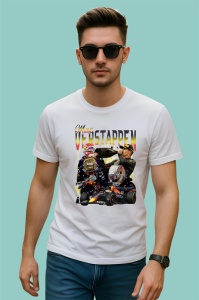Tricou Max Verstappen Postere Echipa Red Bull Campion Formula 1, Copii | Dama | Barbat - Img 2