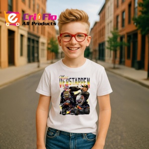 Tricou Max Verstappen Postere Echipa Red Bull Campion Formula 1, Copii | Dama | Barbat