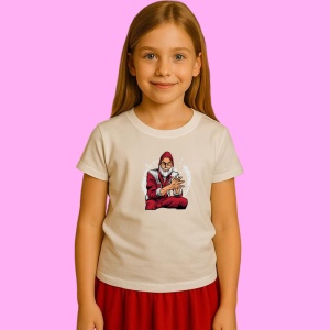 Tricou Meditation Santa, din bumbac 100% Copii | Dama | Barbat