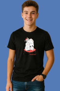 Tricou Meowy Catmas V4, din bumbac 100% Copii | Dama | Barbat - Img 2