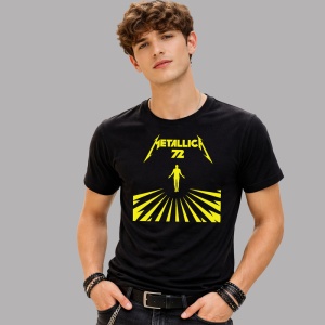 Tricou Metallica 72 Seasons Silueta, din bumbac 100%, tricou negru, Dama | Barbat
