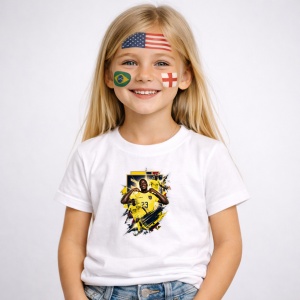 Tricou Michail Antonio Jamaica World Cup Fifa 2026, din bumbac 100%, tricou alb, Copii | Dama | Barbat - Img 2