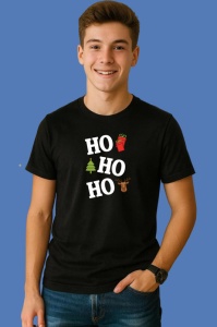 Tricou Minimal Christmas Icons, din bumbac 100% Copii | Dama | Barbat