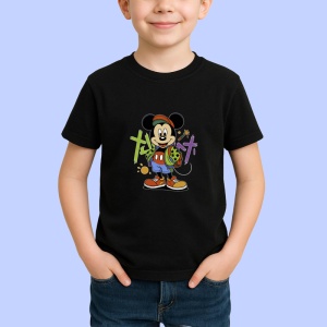 Tricou Mouse cool – Urban Cartoon Style Copii | Dama | Barbat Barbat - Img 4