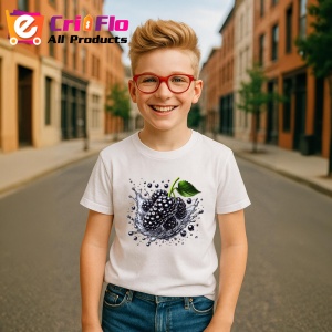 Tricou Mura si stropi intunecati, Fructe, Copii | Dama - Img 5