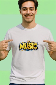 Tricou Music Graffiti Modern, Copii | Dama | Barbat - Img 2