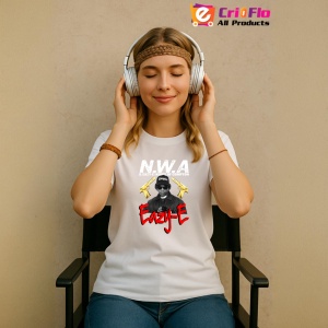 Tricou N.W.A - Cartoon Scene, muzica Pop Rock / Indie Pop, Dama | Barbat | Copii - Img 6